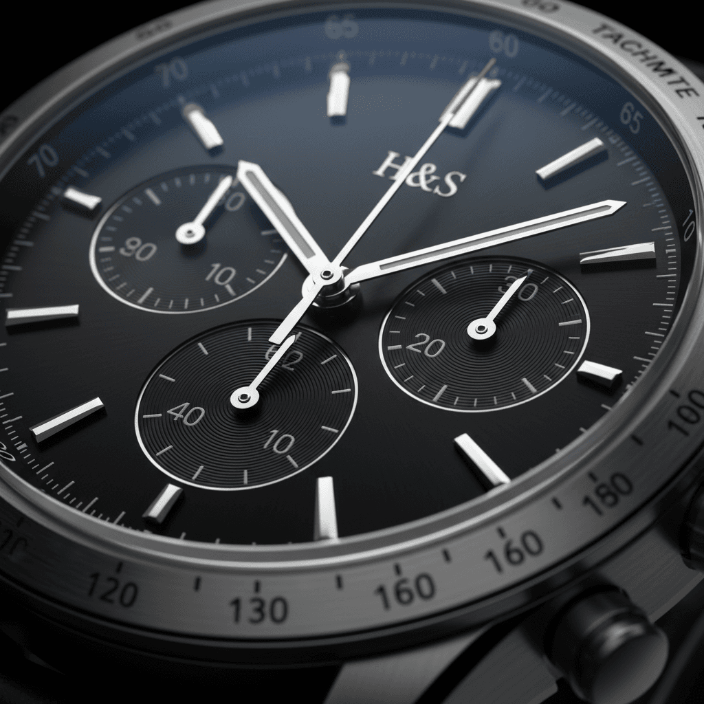 Meridian Automatic Chronograph — caseback detail