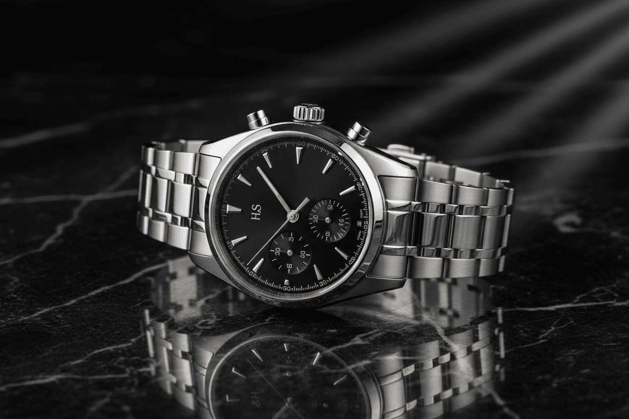 Meridian Automatic Chronograph — front view